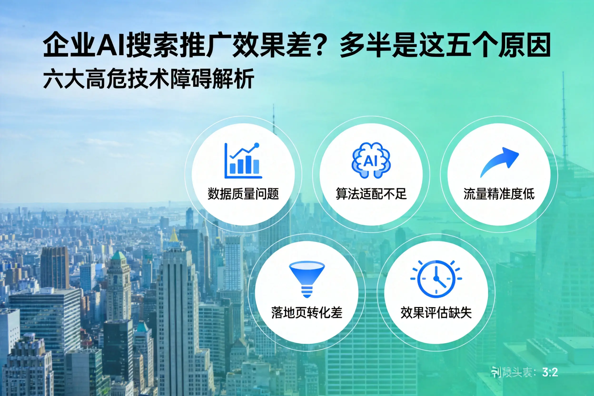 商洛企业AI搜索推广效果差？多半是这五个原因