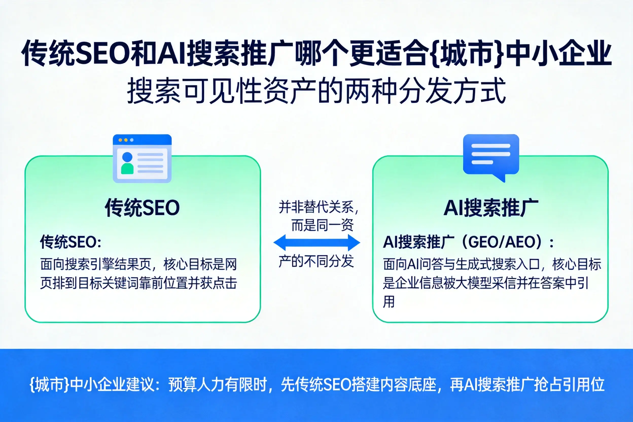 传统SEO和AI搜索推广哪个更适合商洛中小企业