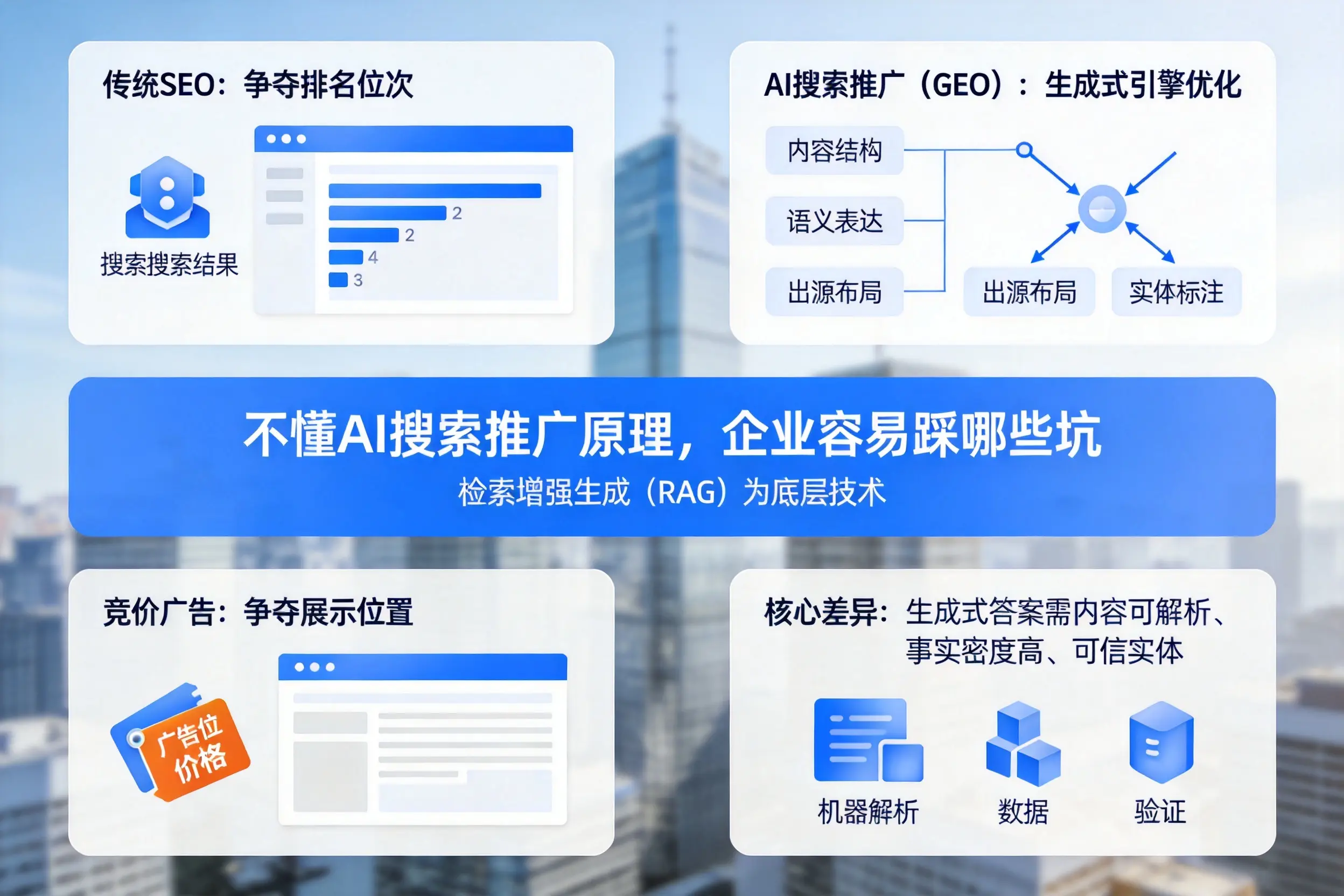 不懂AI搜索推广原理，商洛企业容易踩哪些坑