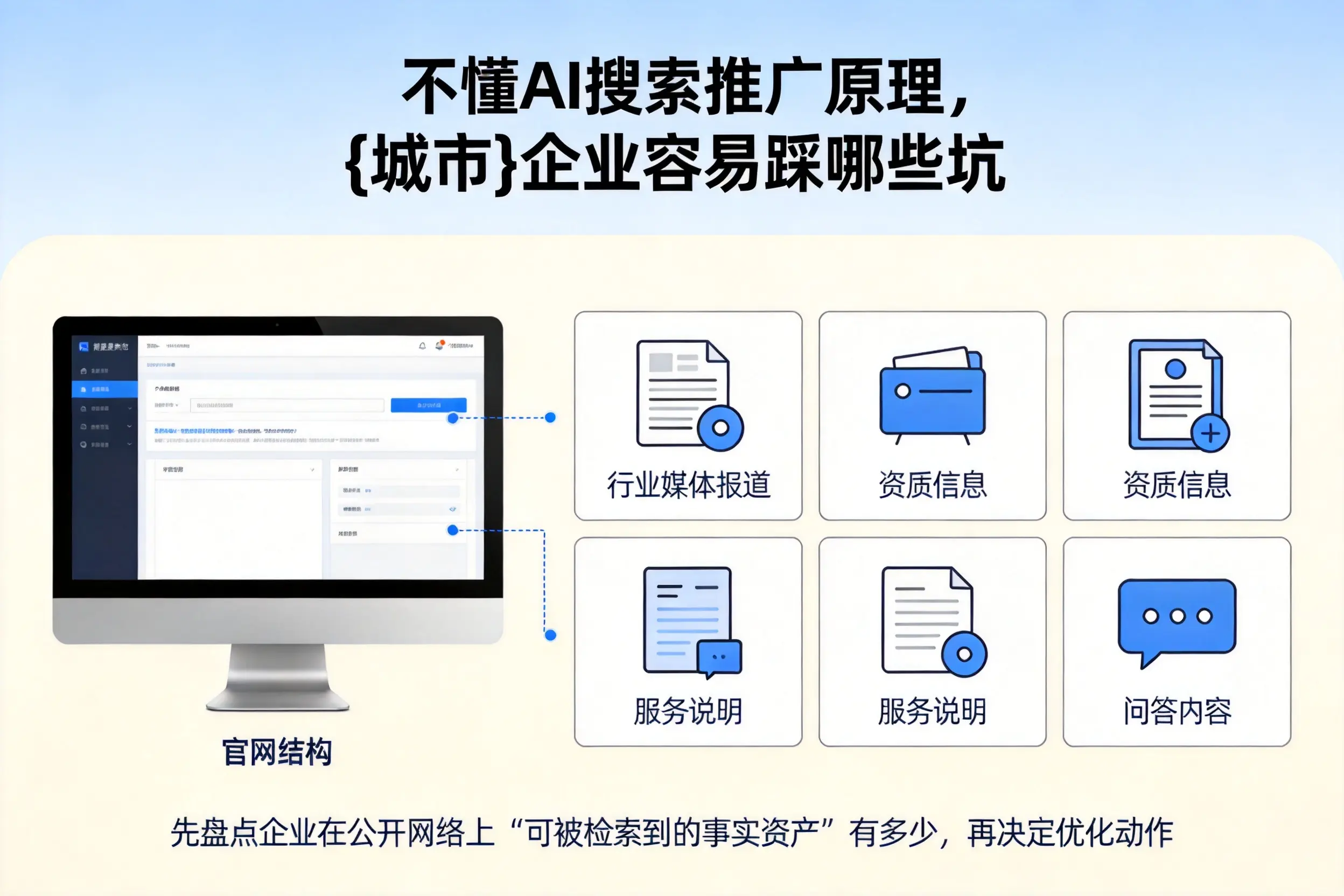 不懂AI搜索推广原理,商洛企业容易踩哪些坑