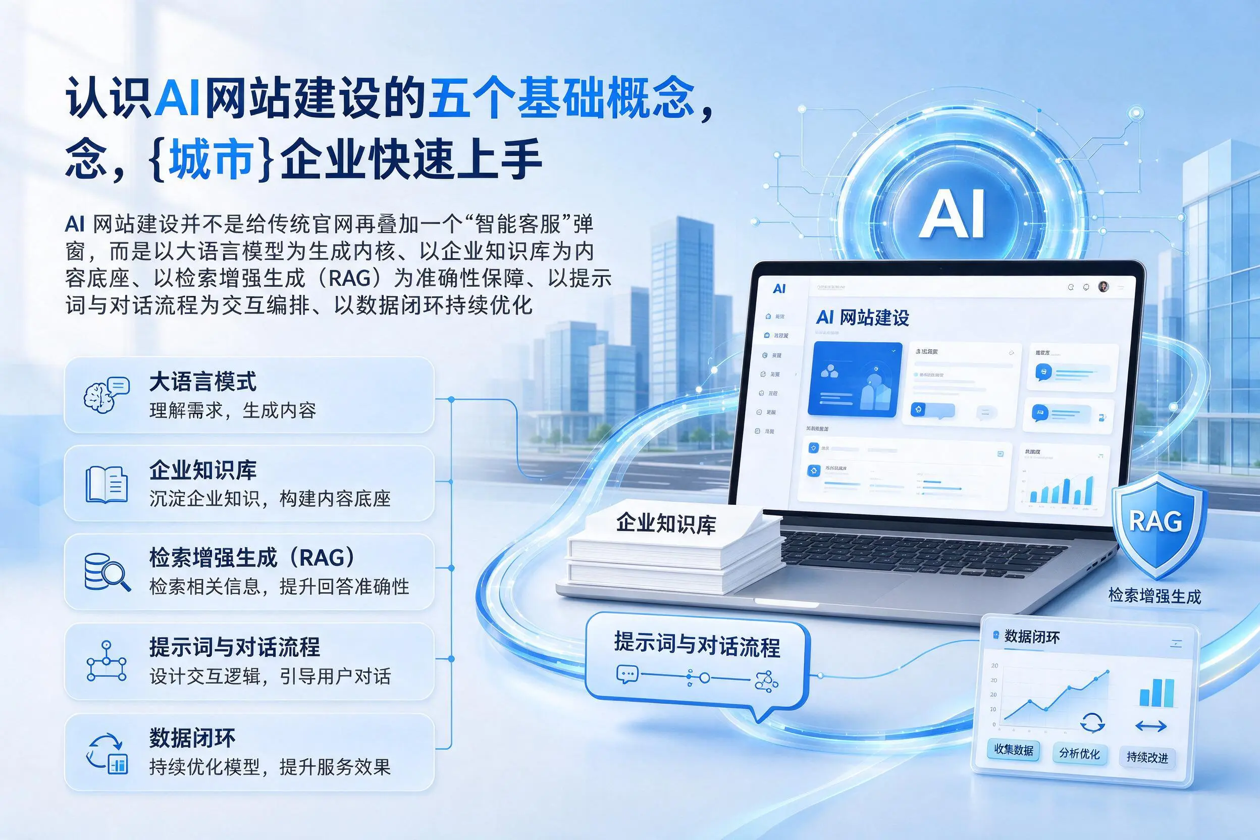 认识AI网站建设的五个基础概念,商洛企业快速上手