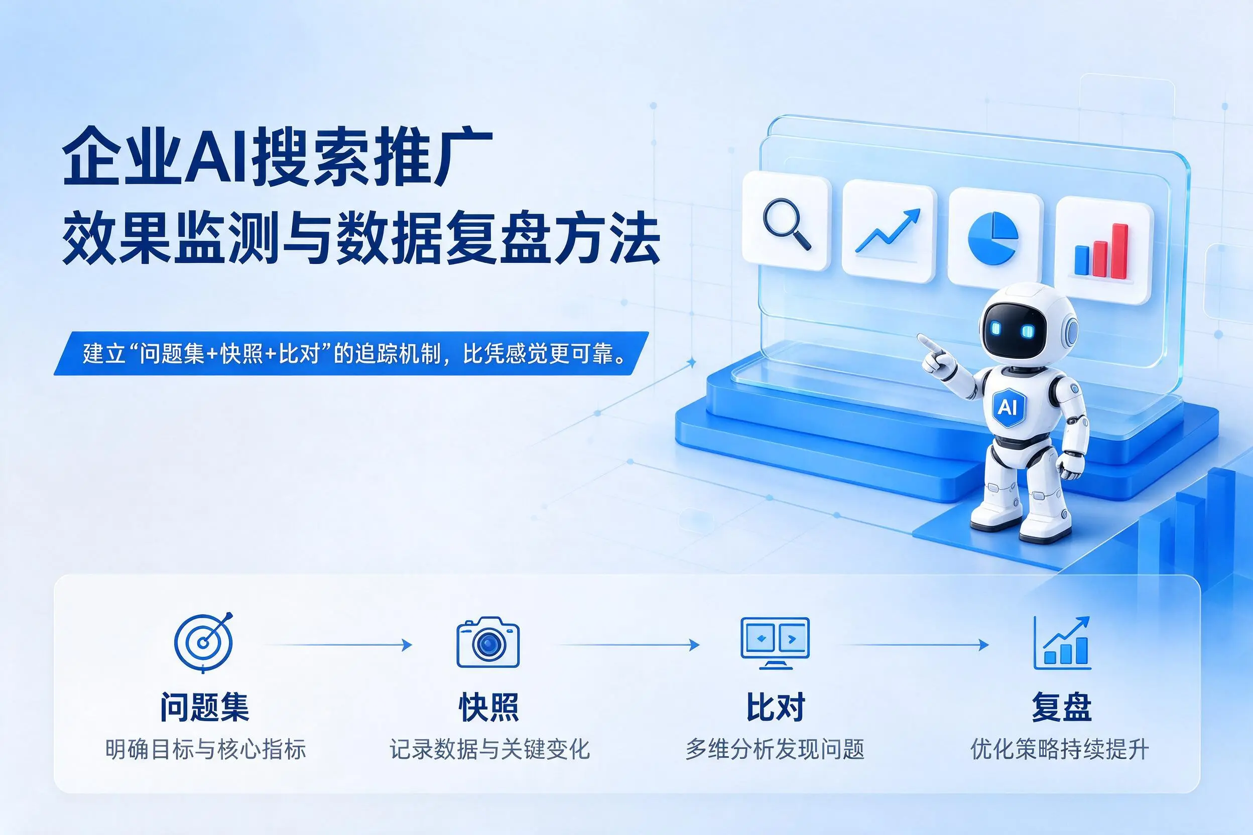 商洛企业AI搜索推广效果监测与数据复盘方法